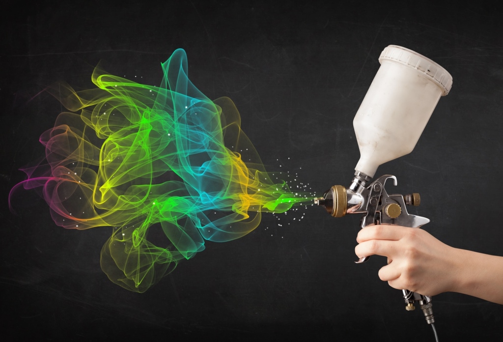 Autolackierpistolen bei Farben Ruhser in Wien